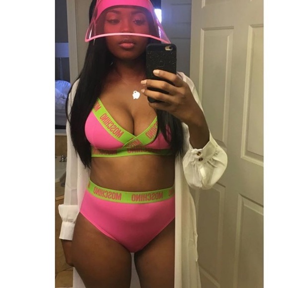 Moschino Other - Moschino Barbie Swimsuit 👙 💚💗